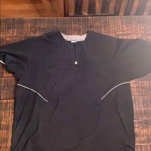 Black Russell Cage Jacket Pullover quarter zip